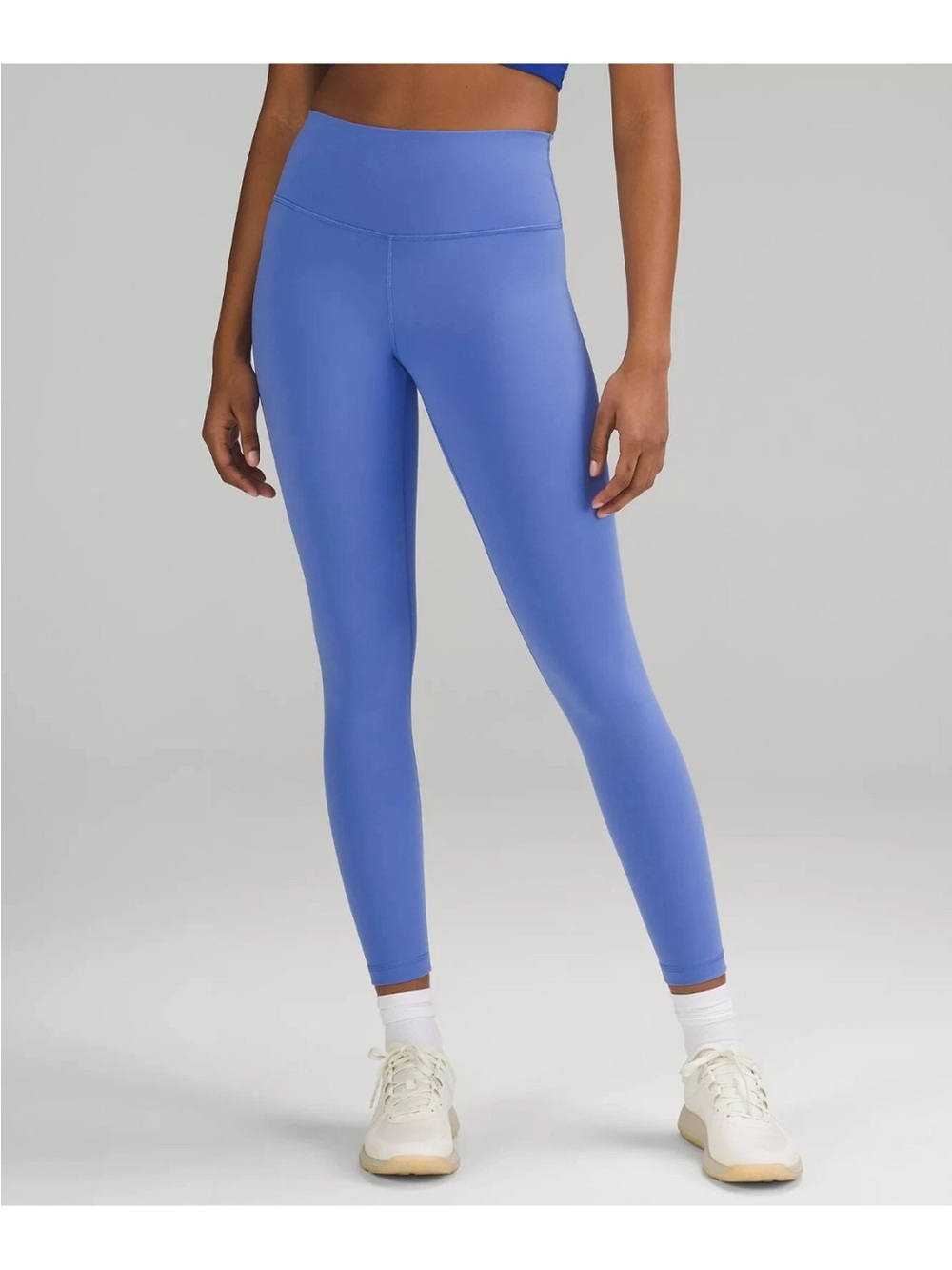Lululemon Indigo Blue High-Waist Ankle Leggings Size 00 22in Waist